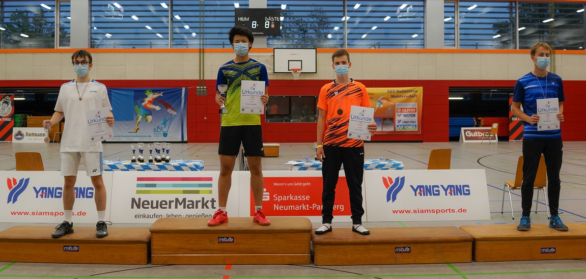 Bayerischer Meister U19 Rouven Wulandoko